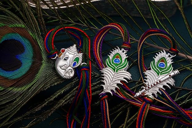 Morpankh Bracelet Rakhi