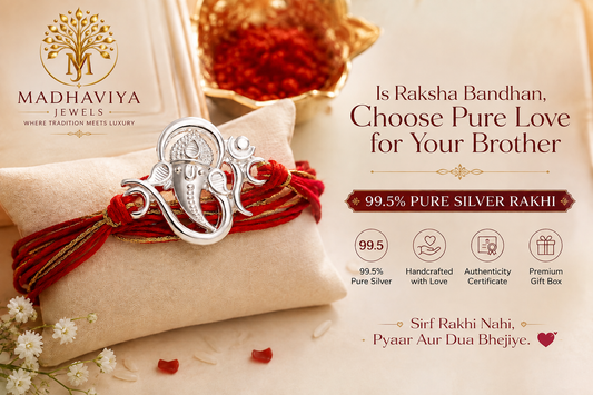 Cheap Silver Rakhi vs Pure Silver Rakhi: Why Quality Matters | Madhaviya Jewels