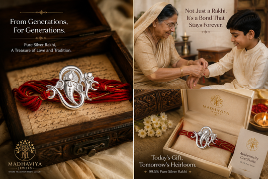 The Story Behind a Pure Silver Rakhi That Lasts for Generations
