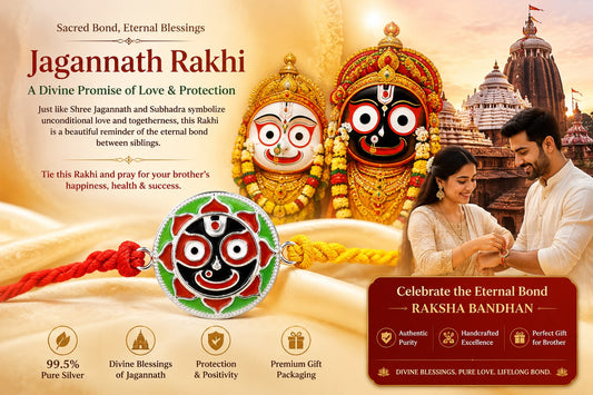 The Only Temple in the World That Celebrates the Divine Bond of Brother & Sister – The Story Behind Shri Jagannath Pure Silver Rakhi