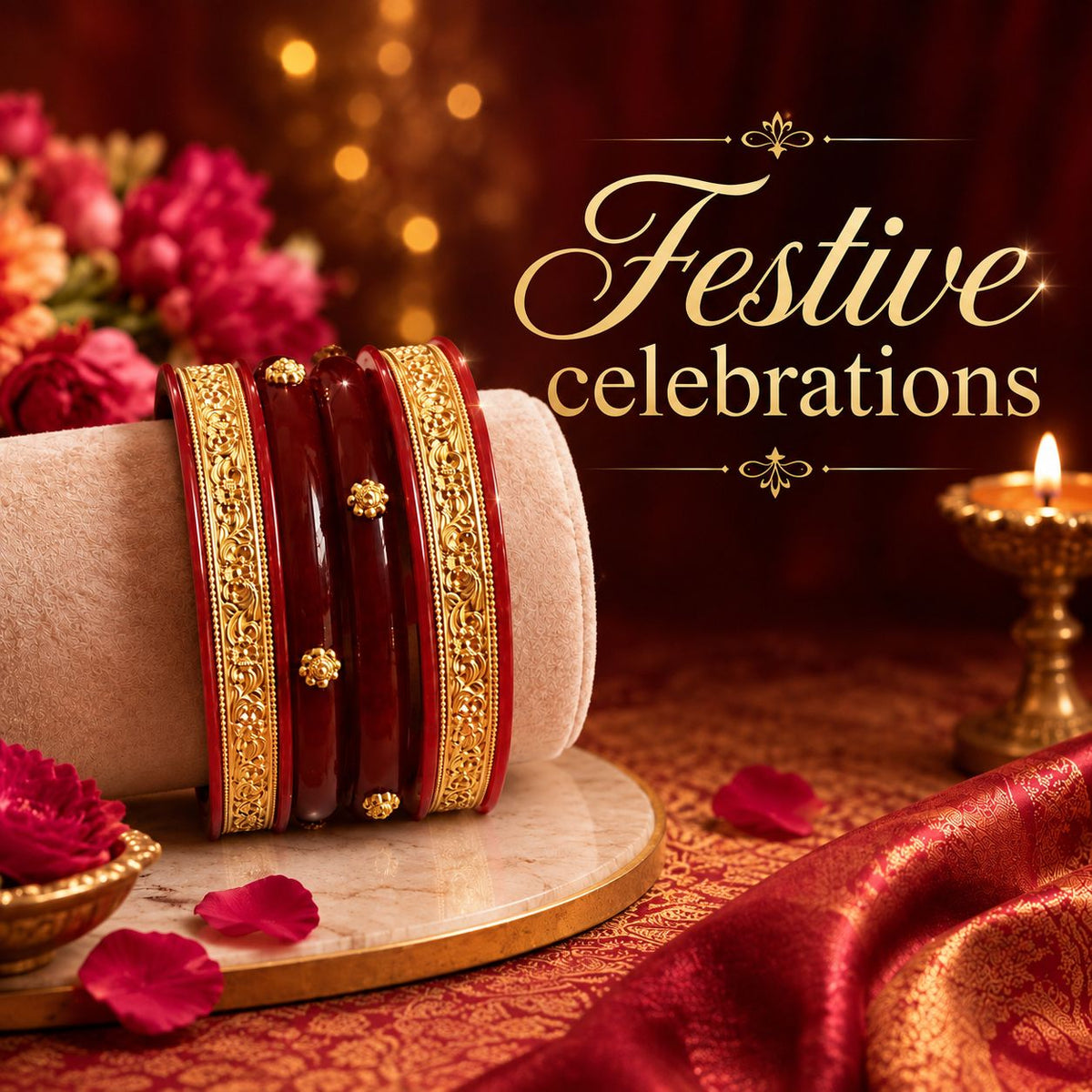Green Bangles for women