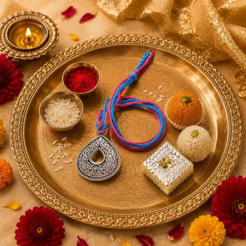 Traditional Bhaiya Bhabhi Rakhi