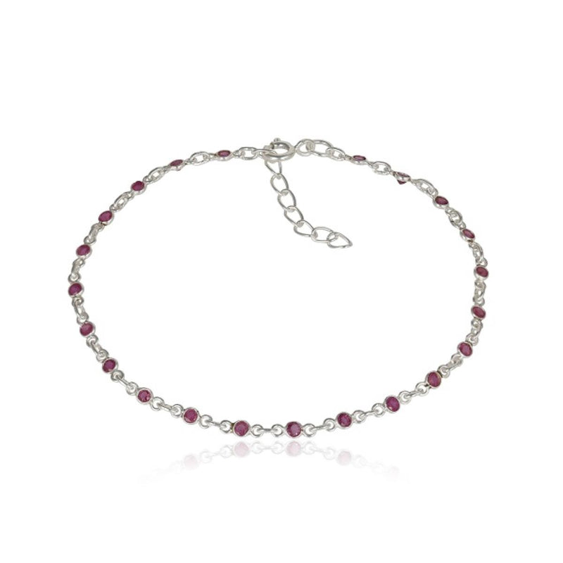 925 Sterling Silver Anklet (Single)