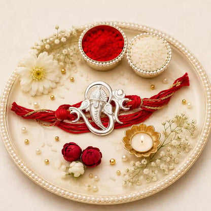 OM Design Ganesha rakhi for brother