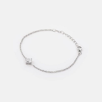 Solitaire Shine Bracelet in 925 Silver
