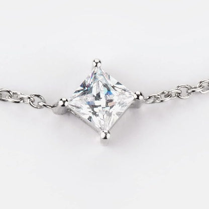Solitaire Shine Bracelet in 925 Silver