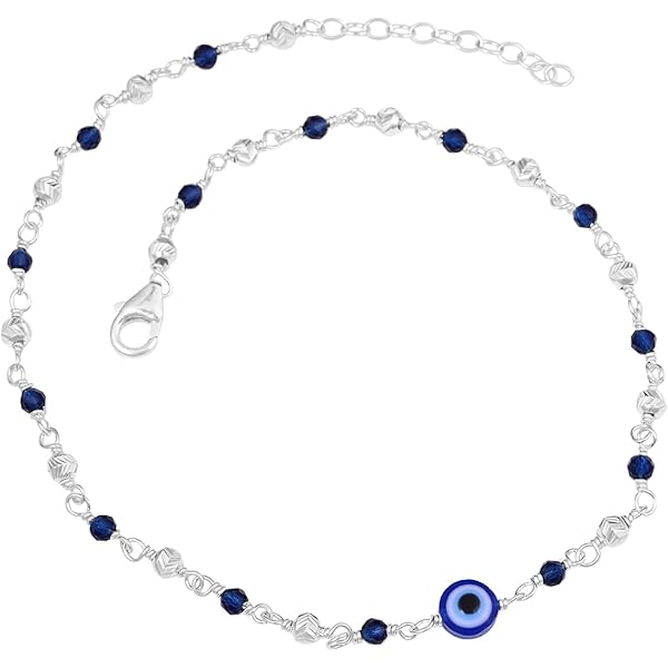 925 Sterling Silver Single Anklet for Women