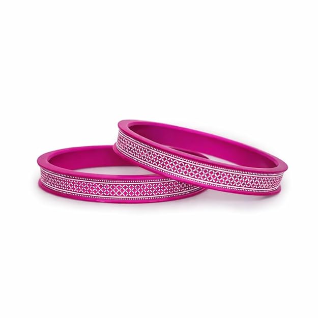 Pink Rajasthani Bangles 
