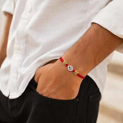 Shivansh Rudraksh Rakhi | Rudraksha Silver Rakhi | Rakhi for Brother