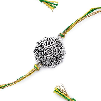 Antique Rajwadi Mandala Rakhi