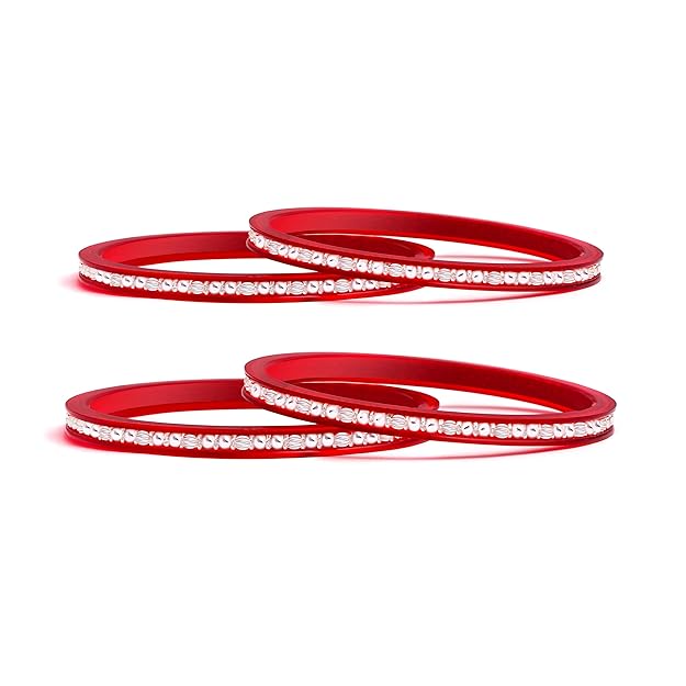 Red Diamond look Bangles