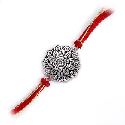 Antique Rajwadi Mandala Rakhi | Premium Designer Rakhi 2026