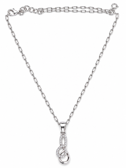 Silver Chain With Pendent For Women