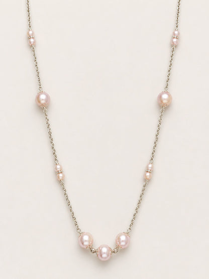 Silver Pearl chain for Women & Girl