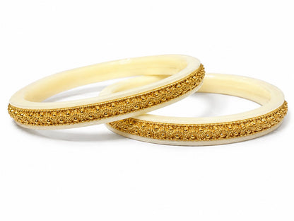 Rajasthani Pure Silver Gold Plated Bangles For Women| Best Gift
