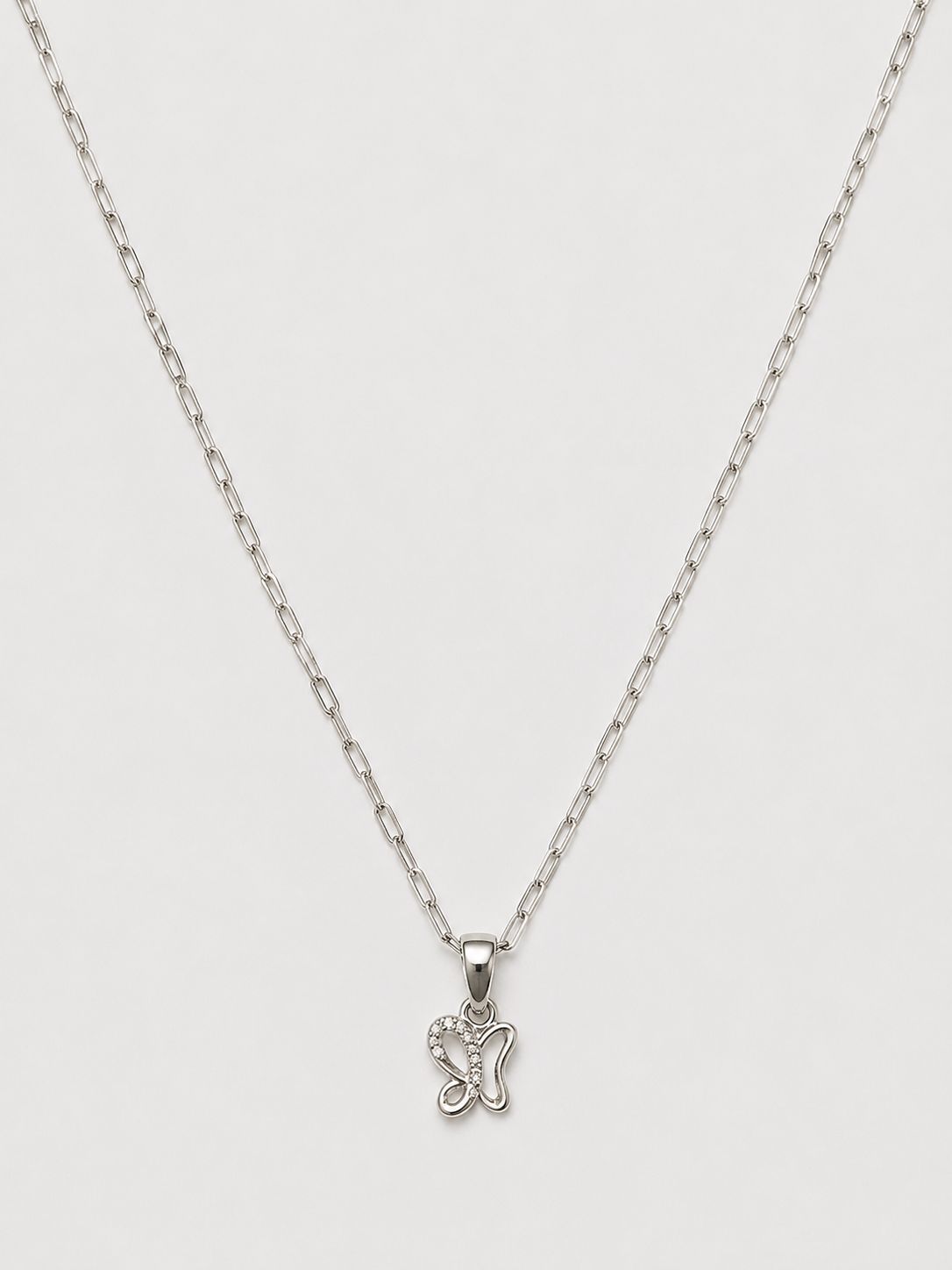 Silver Chain With Pendent For Girl & Women