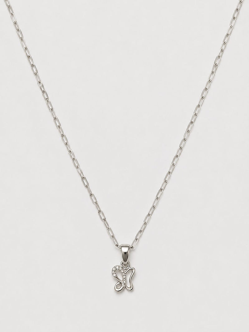 Silver Chain With Pendent For Girl & Women