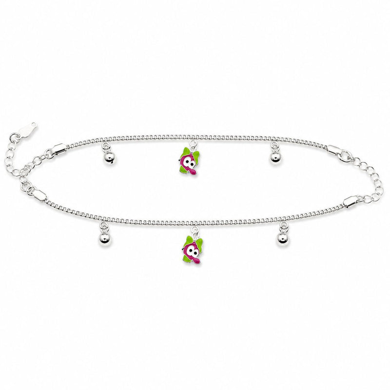 925 Sterling Silver Anklet for kids