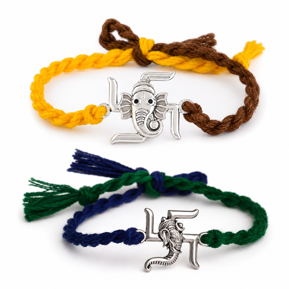 2026 New Pure Silver Rakhi Collection |Pack Of 2| Premium Raksha Bandhan Rakhis | Madhaviya Jewels
