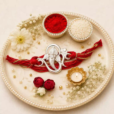 OM Design Ganesha rakhi for brother